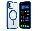 Funda Magnética Transparente HZ con Borde a Color - Estilo y Protección en Silicona Premium para iPhone 12/12 Pro / 12 Pro Max
