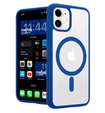 Funda Magnética Transparente HZ con Borde a Color - Estilo y Protección en Silicona Premium para iPhone 12/12 Pro / 12 Pro Max