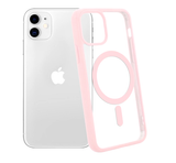 Funda Magnética Transparente HZ con Borde a Color - Estilo y Protección en Silicona Premium para iPhone 12/12 Pro / 12 Pro Max