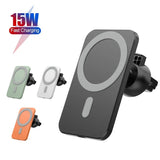 Cargador de Coche Magnético de 15W – Carga Rápida y Segura en el Camino
