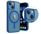 13/13 Pro / 13 Pro Max Funda Magnética Transparente HZ con Borde a Color - Estilo y Protección en Silicona Premium para Iphone