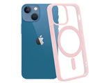 13/13 Pro / 13 Pro Max Funda Magnética Transparente HZ con Borde a Color - Estilo y Protección en Silicona Premium para Iphone