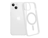 13/13 Pro / 13 Pro Max Funda Magnética Transparente HZ con Borde a Color - Estilo y Protección en Silicona Premium para Iphone