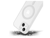 13/13 Pro / 13 Pro Max Funda Magnética Transparente HZ con Borde a Color - Estilo y Protección en Silicona Premium para Iphone