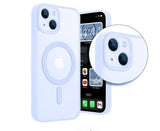 13/13 Pro / 13 Pro Max Funda Magnética Transparente HZ con Borde a Color - Estilo y Protección en Silicona Premium para Iphone