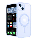 15/15 Pro / 15 Pro Max Funda Magnética Transparente HZ con Borde a Color - Estilo y Protección en Silicona Premium para iPhone