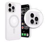 13/13 Pro / 13 Pro Max Funda Magnética Transparente HZ con Borde a Color - Estilo y Protección en Silicona Premium para Iphone