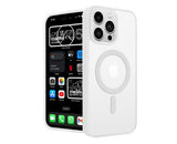 13/13 Pro / 13 Pro Max Funda Magnética Transparente HZ con Borde a Color - Estilo y Protección en Silicona Premium para Iphone