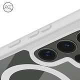 S23/S23Plus/S23Ultra Funda Transparente con Borde de Color para Samsung S23 – Elegancia y Protección en Armonía