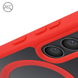 S23/S23Plus/S23Ultra Funda Transparente con Borde de Color para Samsung S23 – Elegancia y Protección en Armonía