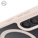 S23/S23Plus/S23Ultra Funda Transparente con Borde de Color para Samsung S23 – Elegancia y Protección en Armonía