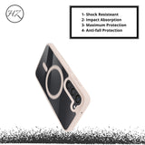 S23/S23Plus/S23Ultra Funda Transparente con Borde de Color para Samsung S23 – Elegancia y Protección en Armonía