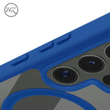 S22/S22Plus/S22Ultra Funda Transparente con Borde de Color para Samsung S22 Serie con MagSafe – Elegancia y Protección en Armonía