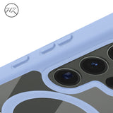 S23/S23Plus/S23Ultra Funda Transparente con Borde de Color para Samsung S23 – Elegancia y Protección en Armonía