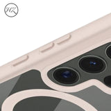 S23/S23Plus/S23Ultra Funda Transparente con Borde de Color para Samsung S23 – Elegancia y Protección en Armonía