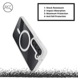 S23/S23Plus/S23Ultra Funda Transparente con Borde de Color para Samsung S23 – Elegancia y Protección en Armonía